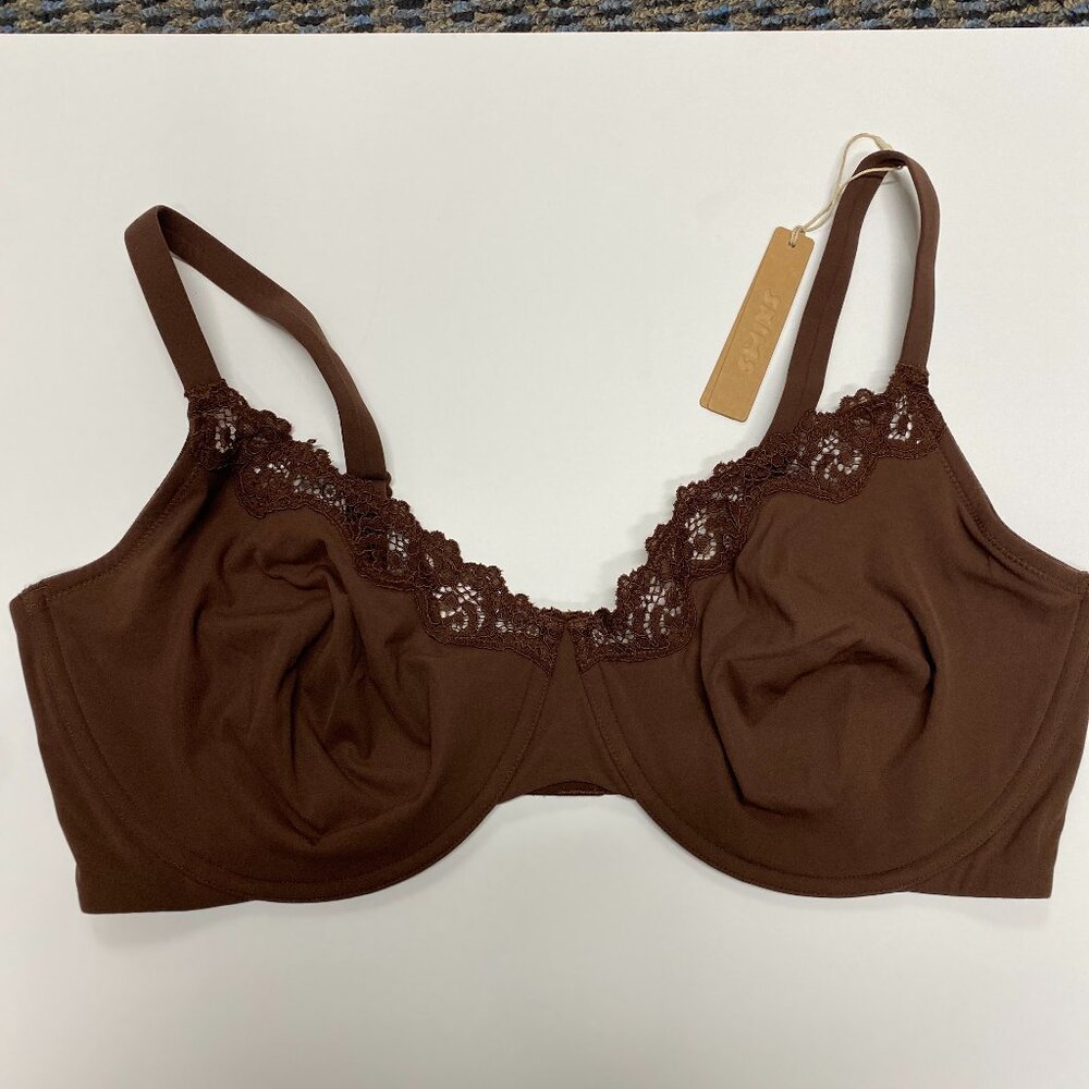 NEW! SKIMS Fits Everybody Lace Underwire Bra Size Multiple Sizes - Picture 2 of 4